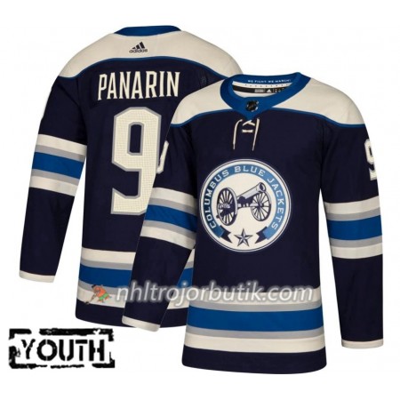 Barn Ishockey Columbus Blue Jackets Tröja Artemi Panarin 9 Alternate Adidas 2018-19 Authentic